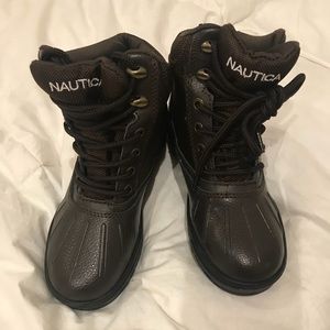 Boys Nautica Boots. Size 1